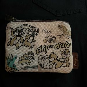 Disney Loungefly  chip n dale coin purse